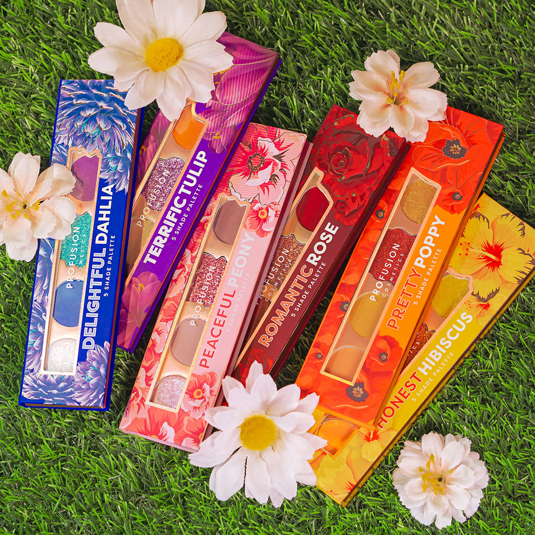 PROFUSION Blooming Hues 5 shade palette