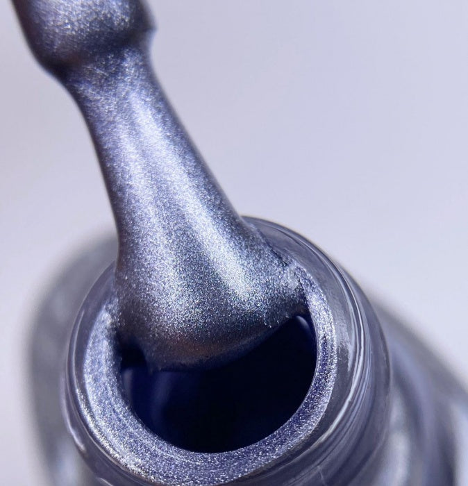 DARK STAMPING POLISH SILVER-BLUE METALLIC №19, 8 ML  Article : S019