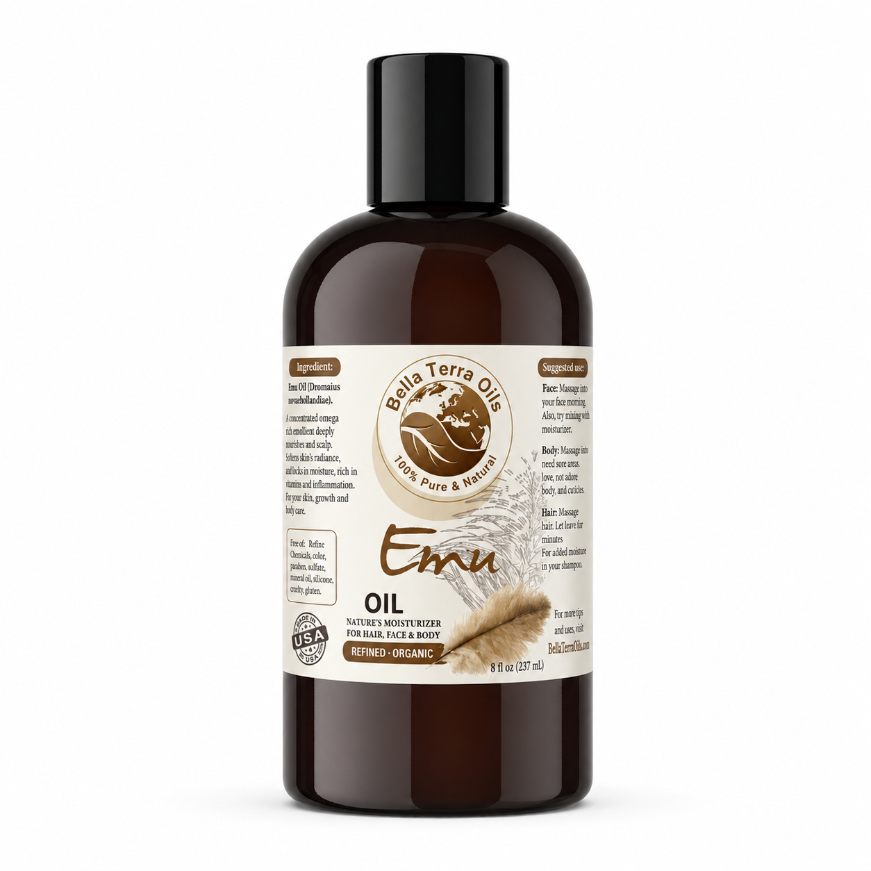 Bella Terra Oil - Moisturizer Anti-Aging Natural Care