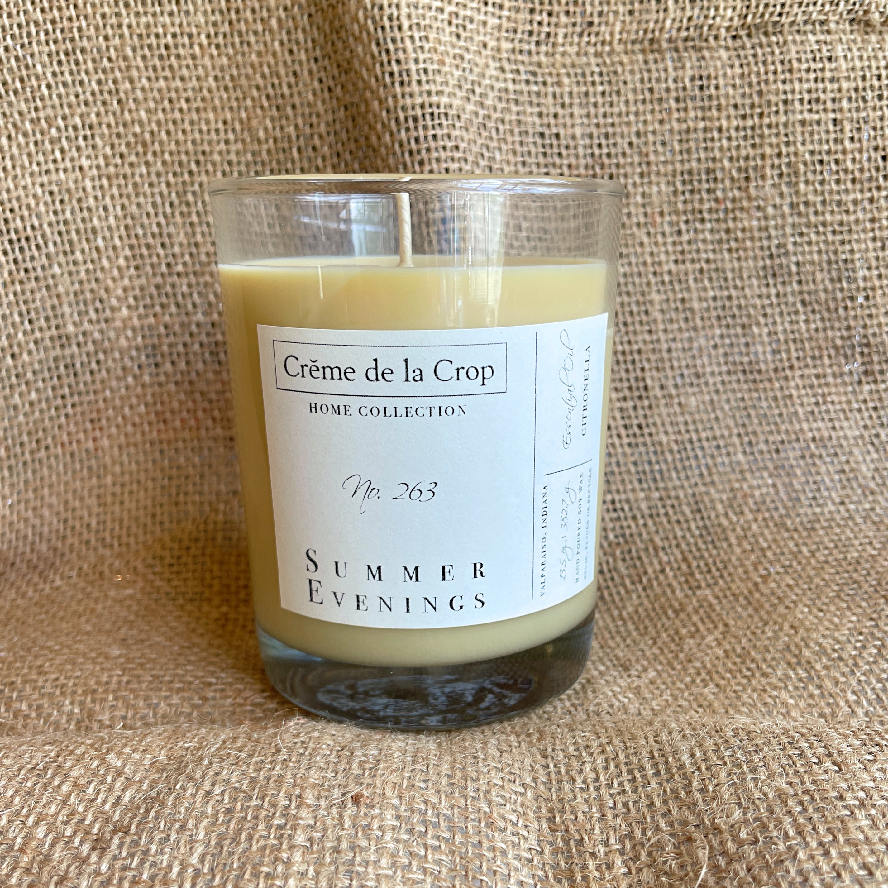 Soy Candle - Summer Evenings (Citronella)