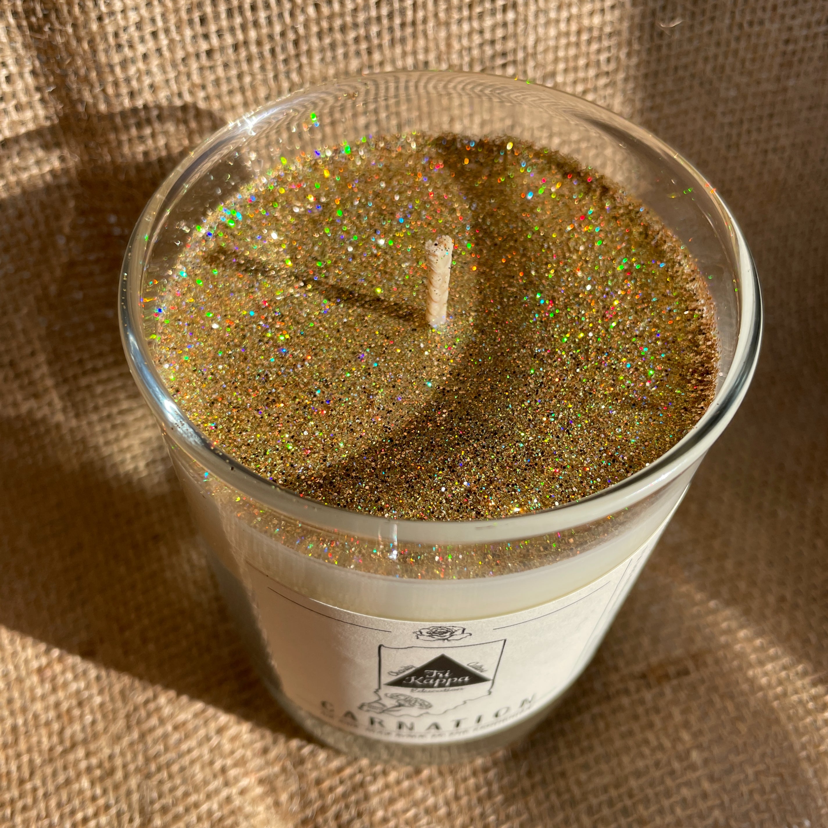 Soy Candle - Tri Kappa (Carnation)