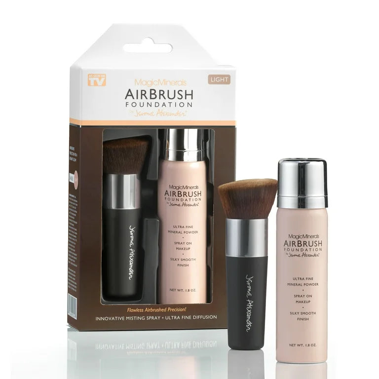 MAGICMINERALS AirBrush Foundation by Jerome Alexander (2Pcs)