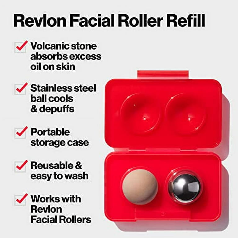 REVLON Oil Absorbing and Cooling Portable Facial Roller Refill