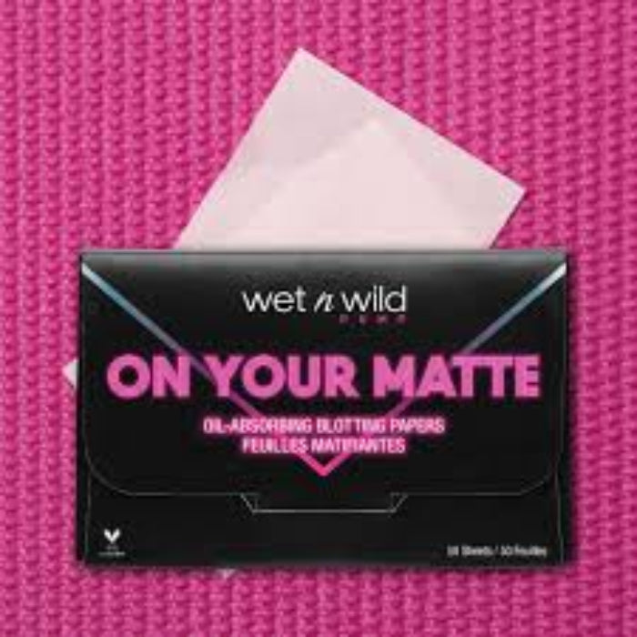 WILD N WET On Your Matte Blotting Papers 50 Sheets