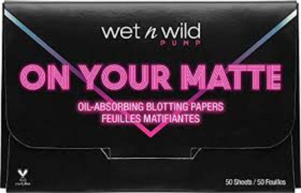 WILD N WET On Your Matte Blotting Papers 50 Sheets