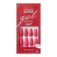 KISS Gel Fantasy Ready-to-Wear Fake Nails 28 Count