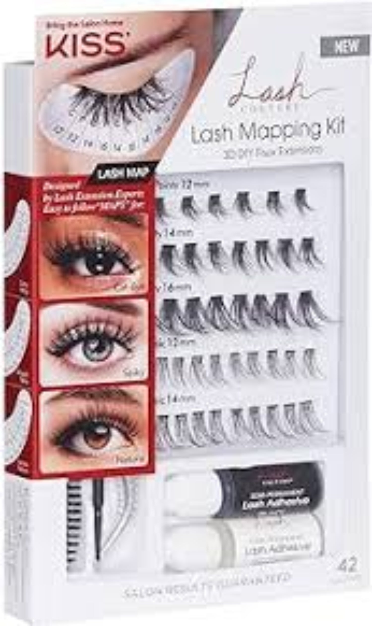 KISS Lash Couture Extensions Lash Mapping Kit