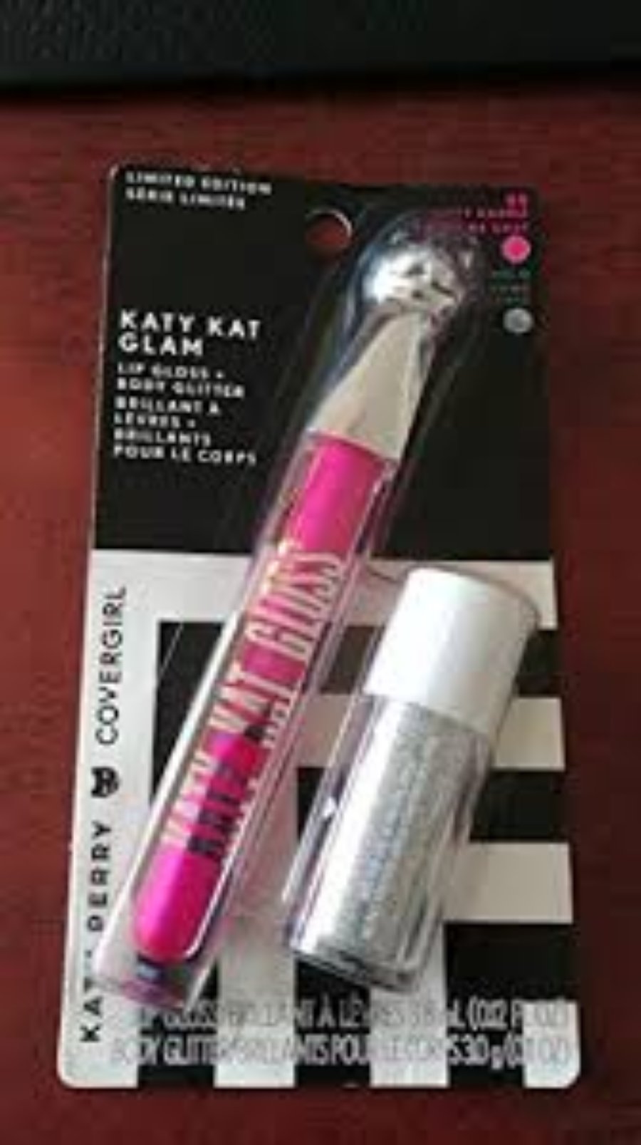 COVERGIRL Limited Edition Katy Kat Glam Lip Gloss + Body Glitter