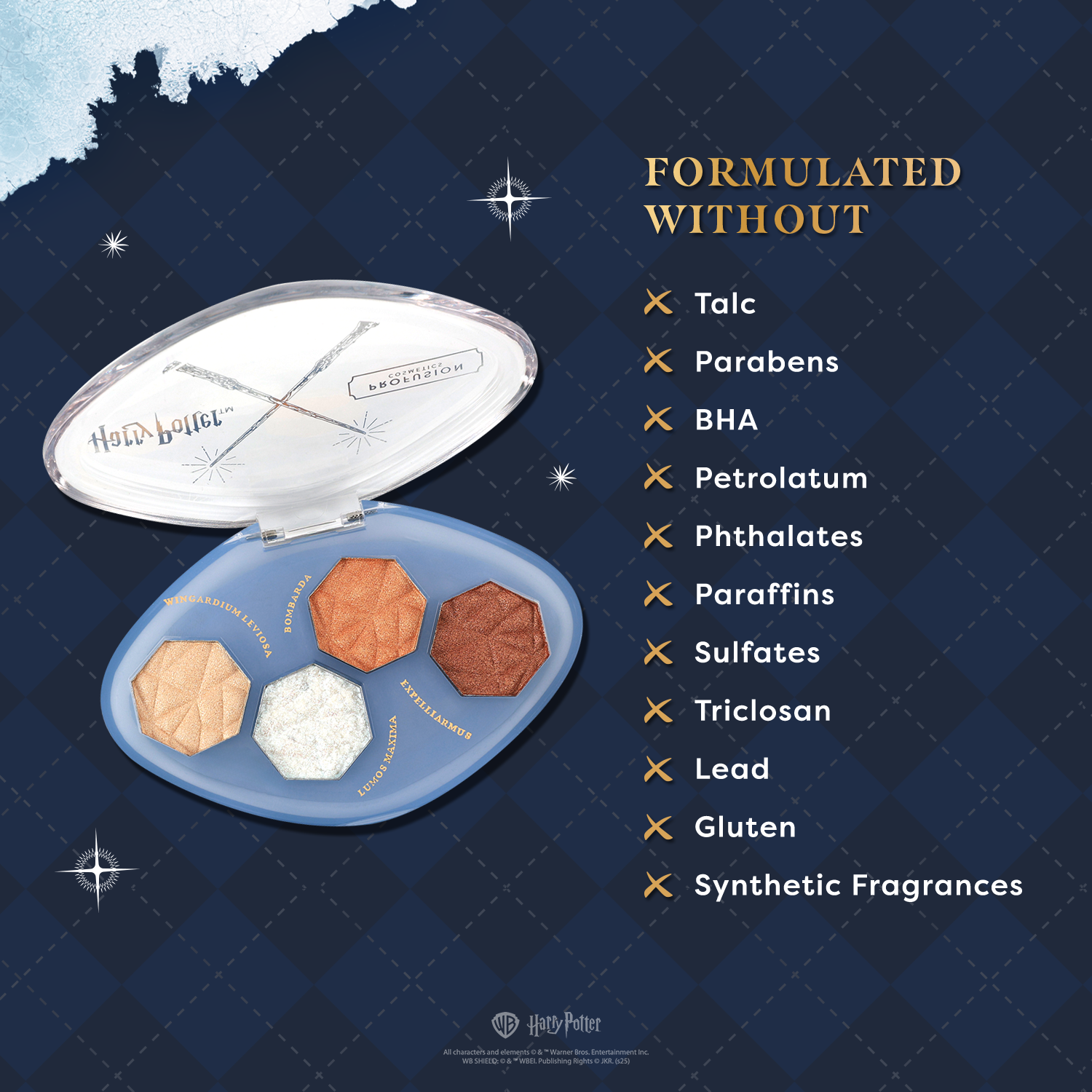 Harry Potter Holiday | Magical Charms Illuminating Highlighter Quad