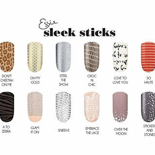 ESSIE Sleek Stick 18 Nail Applique Strips