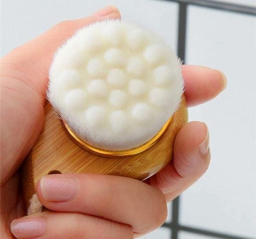 BENAT Facial Brush with Bamboo Handle