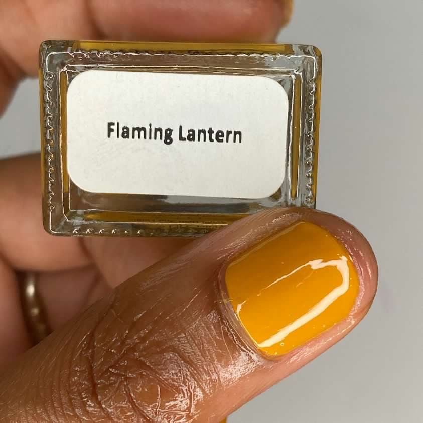Mersi Flaming Lantern Breathable Nail Polish