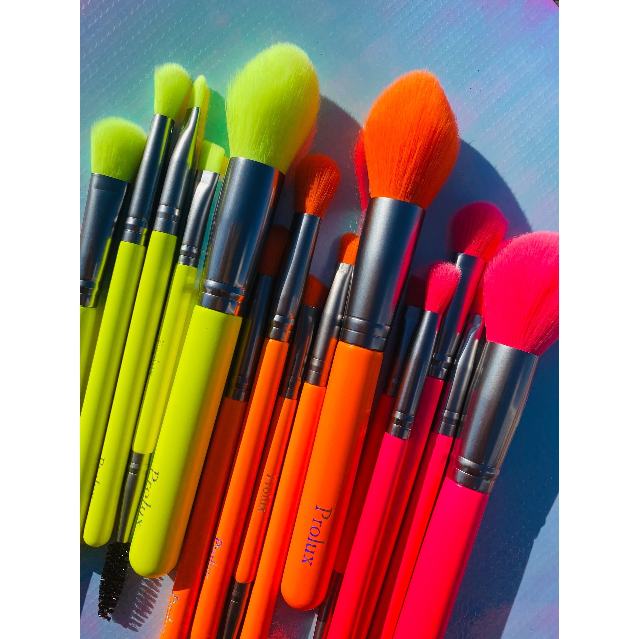 Deluxe 5 Piece Neon Brush Set