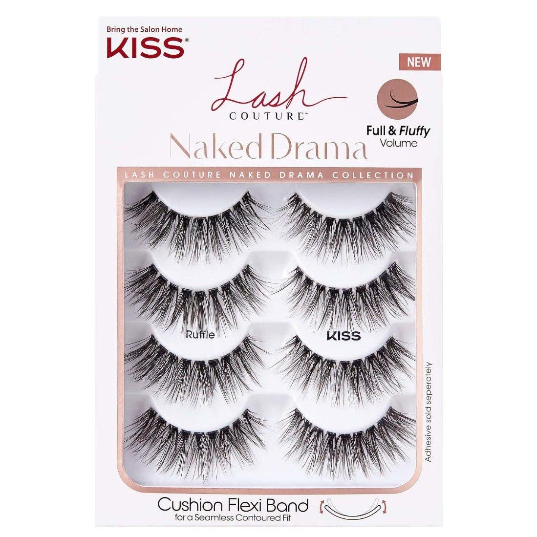 KISS Lash Couture Naked Drama Lashes (Multi-Pack)