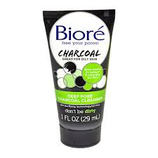 BIORÉ Charcoal Limpiador de carbón para poros profundos (1 fl oz.) 