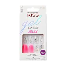 KISS Gel Fantasy Jelly Color Press-on Nails