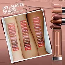 MAYBELLINE Color Sensational Inti-Matte Nude Lipstick