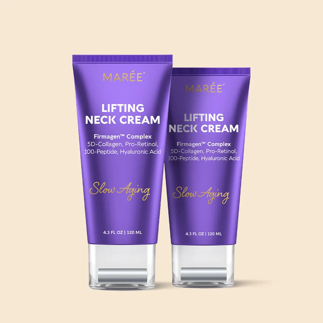 MAREE Pro-Retinol Neck Lifting Cream Massager