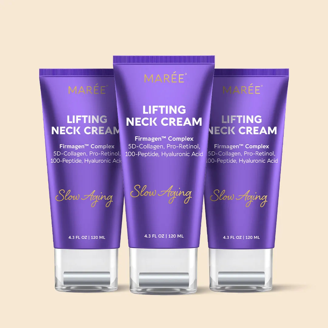 MAREE Pro-Retinol Neck Lifting Cream Massager