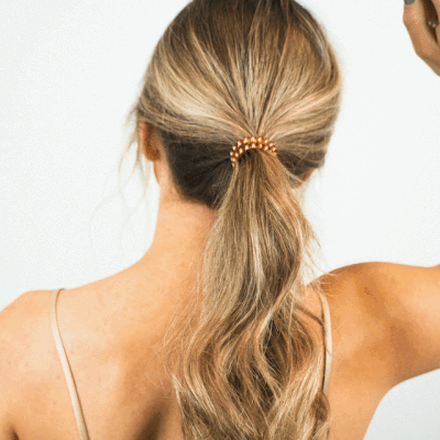 Millennial Pink Large Hair Ties