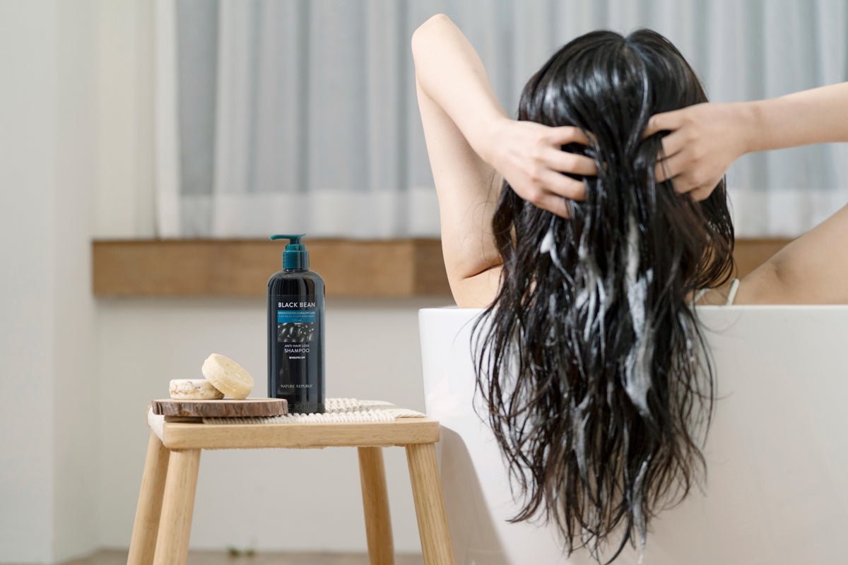 Nature Republic Black Bean Invigorating Hair Shampoo