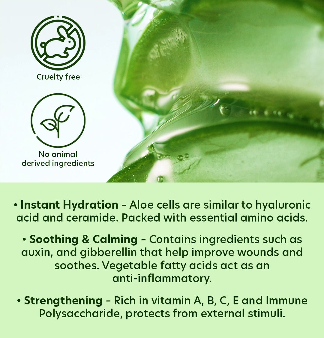 Aloe Vera Cleansing Gel Cream