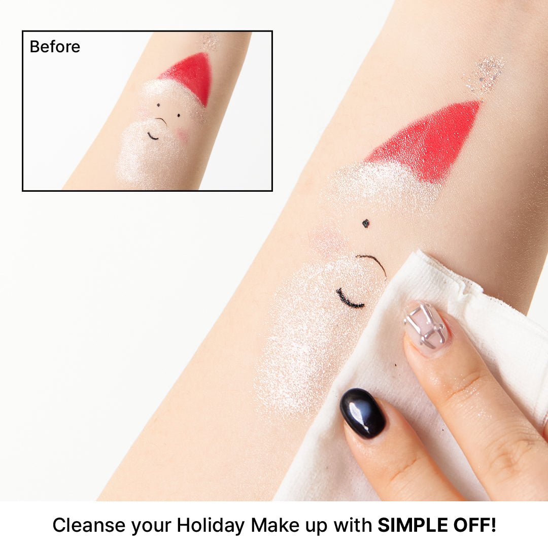 Simple Off Face & Eye Makeup Remover Water Proof Perfect Special Set