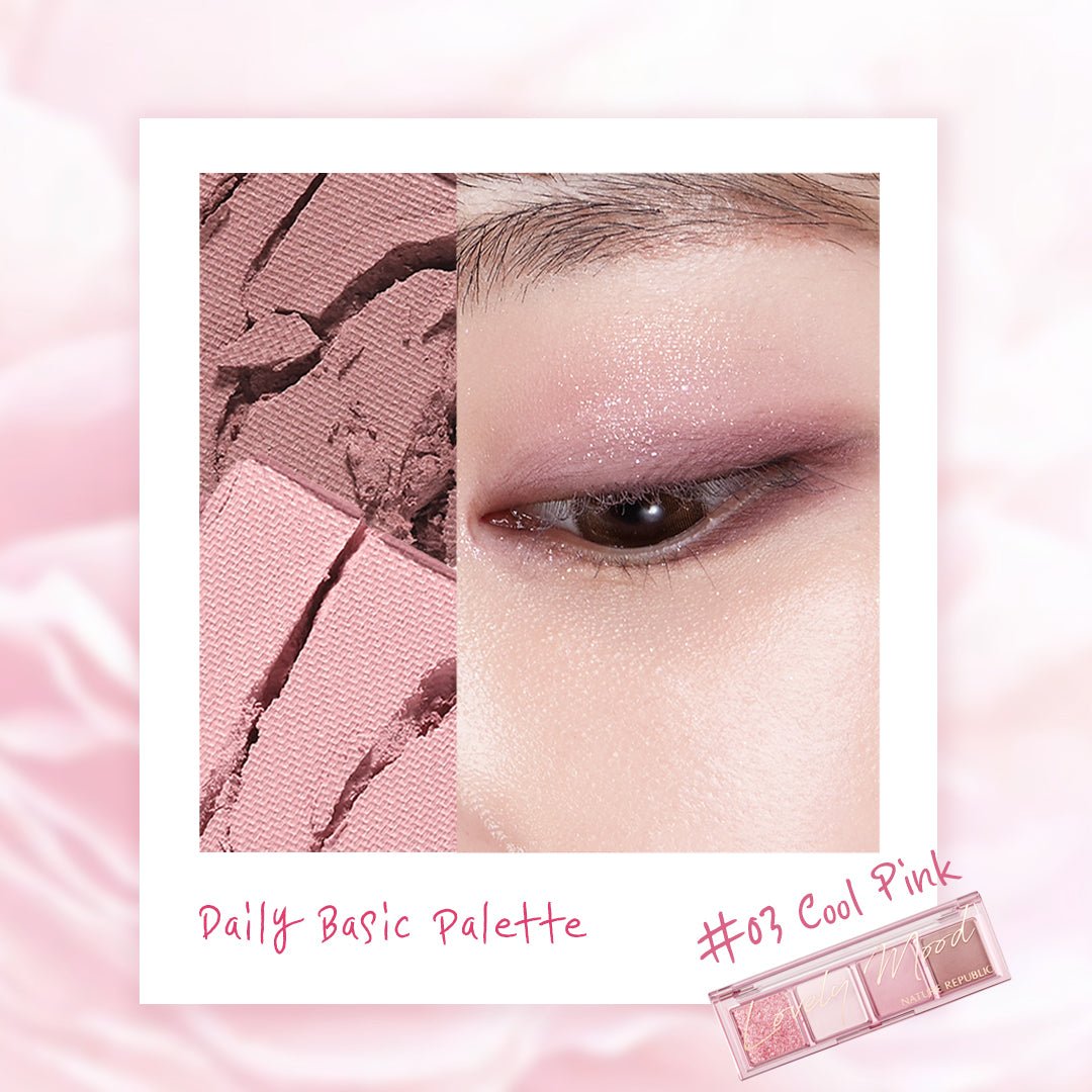 Daily Basic Eyeshadow Palette 03 Cool Pink