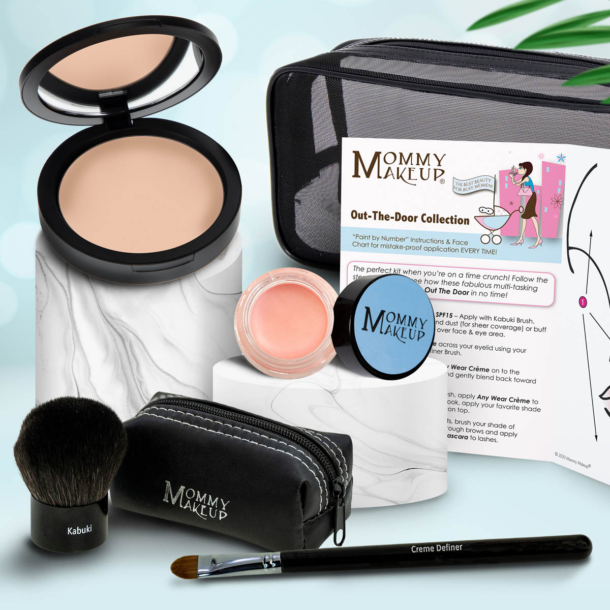 Out The Door Collection | Travel-friendly, Multi-tasking,Talc-free Makeup Set