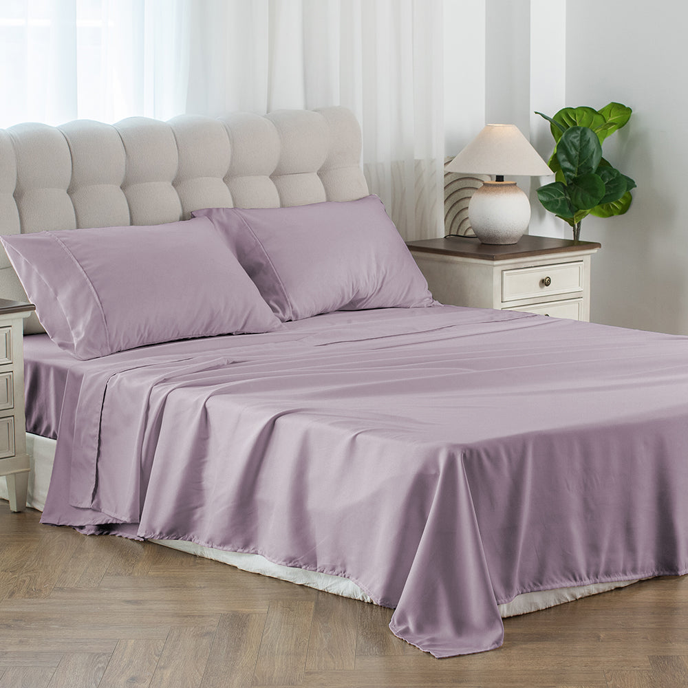 KASENTEX Soft Sheet Bedding Set in Deep Pocket, Hypoallergenic and Breathable, Room Decor, Graduation Gifts