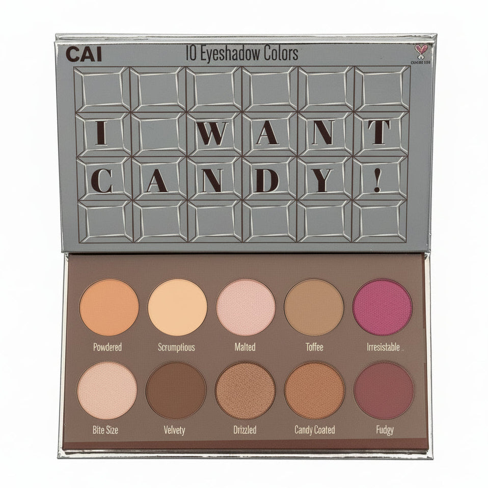 I Want Candy - 10 Eyeshadow Colors