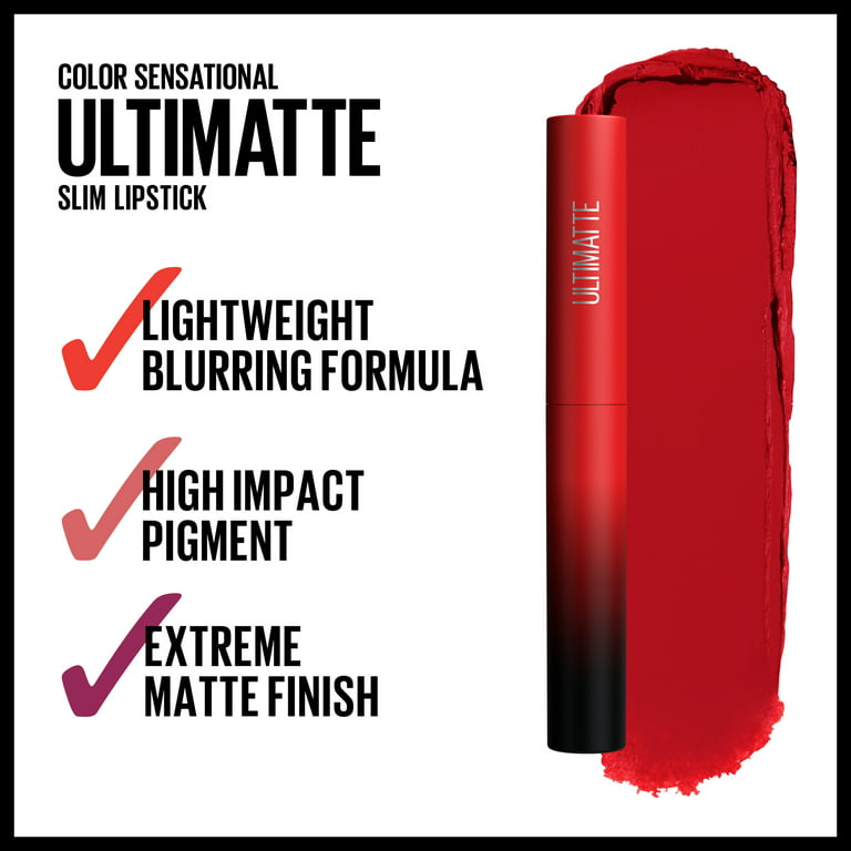 MAYBELLINE Color Sensational Ultimatte Slim Lipstick