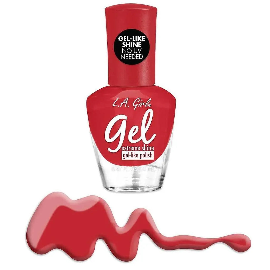 Esmalte de uñas LA Girl Gel Extreme Shine Cabernet