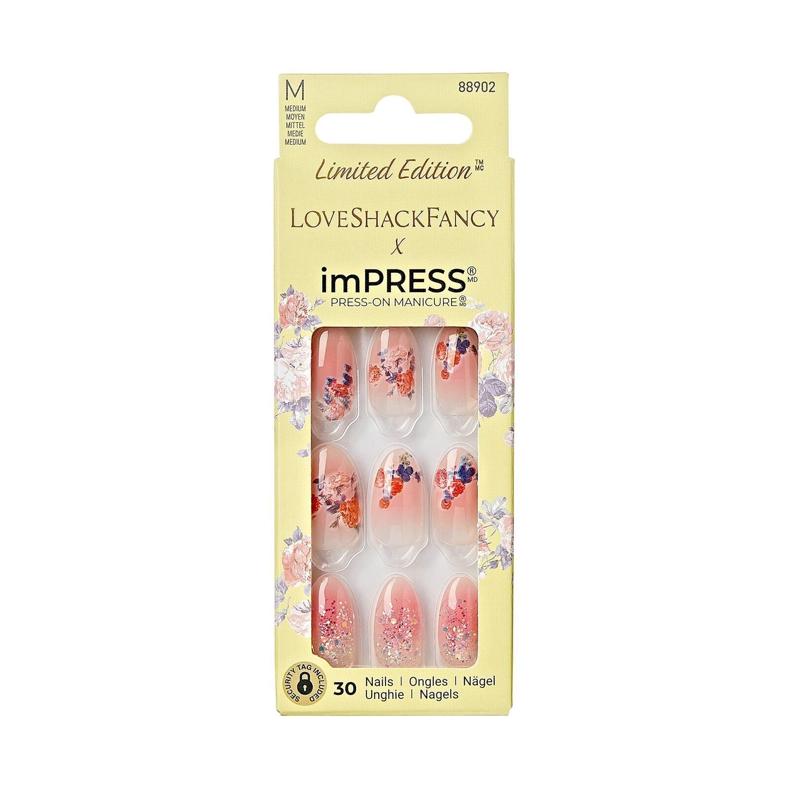 KISS LoveShackFancy X ImPRESS Mini Kids Press-on Nails (Limited Edition)