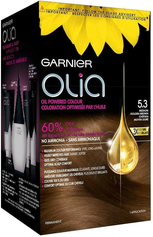 GARNIER Olia Oil Powered Color de cabello permanente 