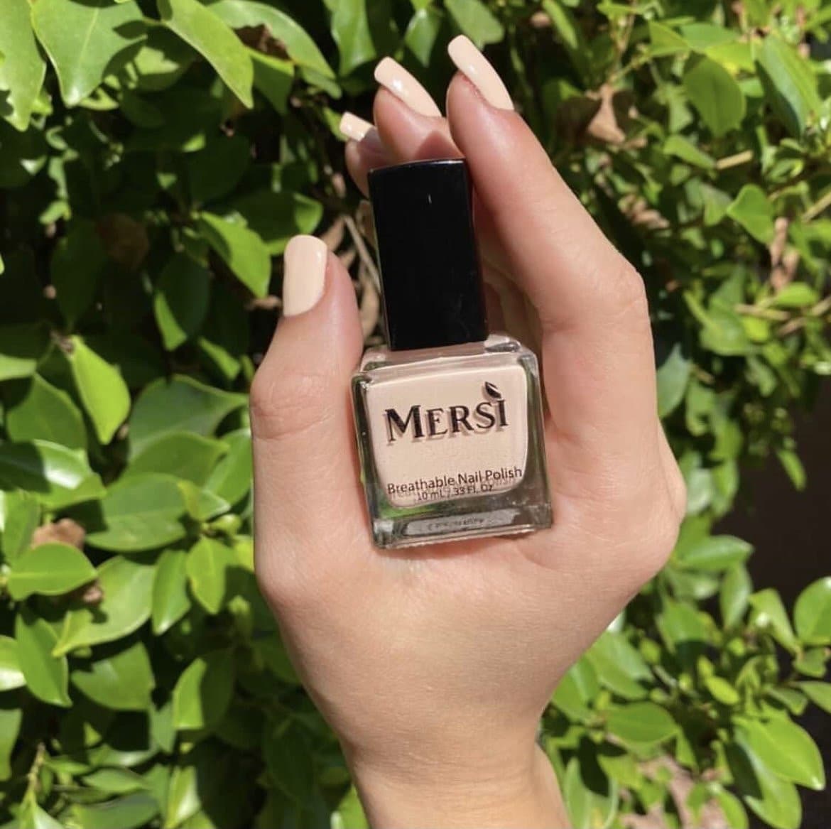 Mersi Spiaggia Rosa Halal Nail Polish Breathable 10ML