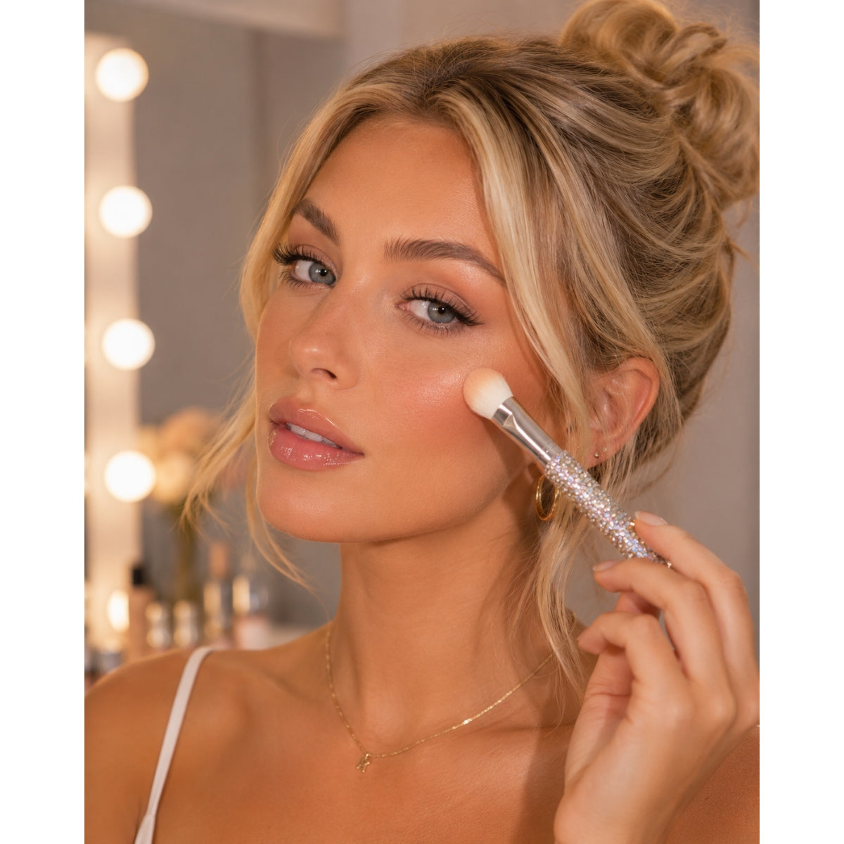 PROLUX Glitter Handled Eyeshadow Brush