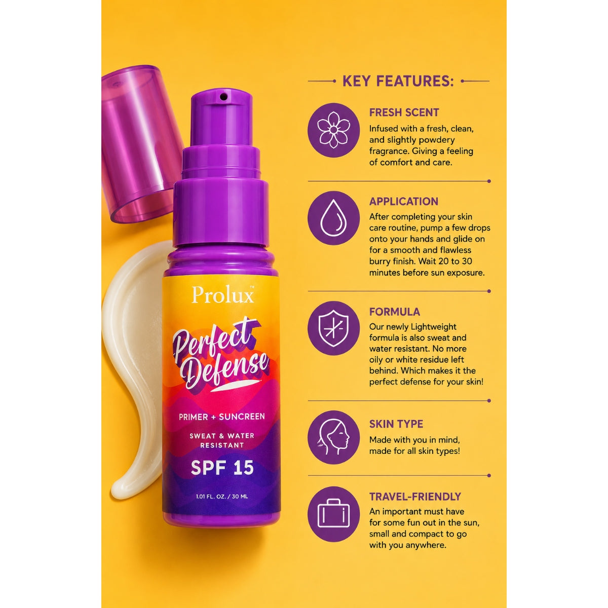 PROLUX Perfect Defense Primer + Sunscreen