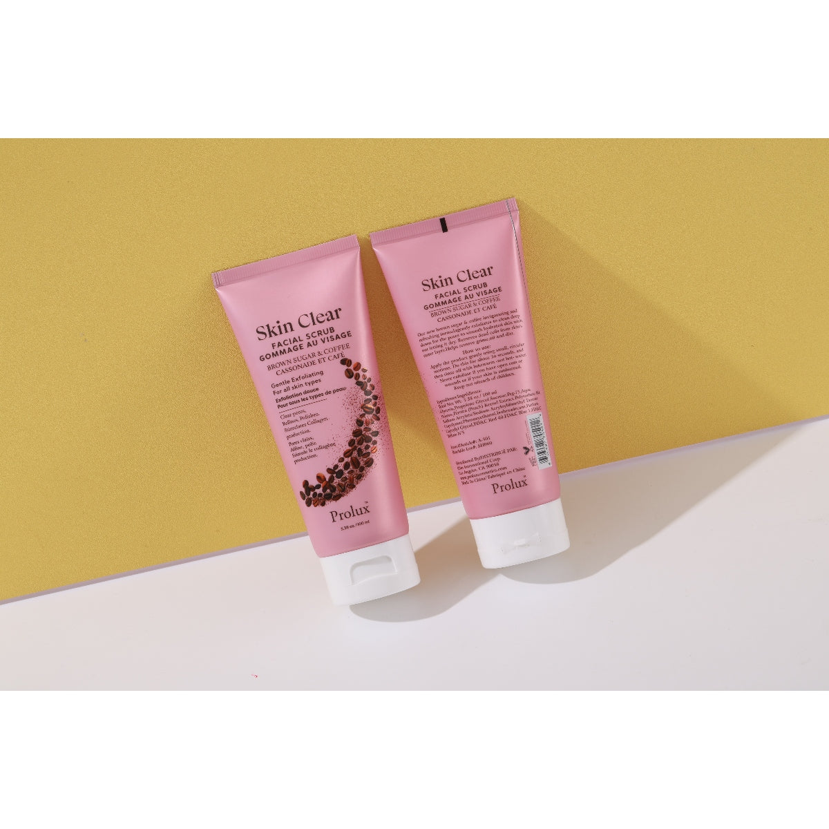 PROLUX Skin Clear: Facial Scrub Brown Sugar & Coffee