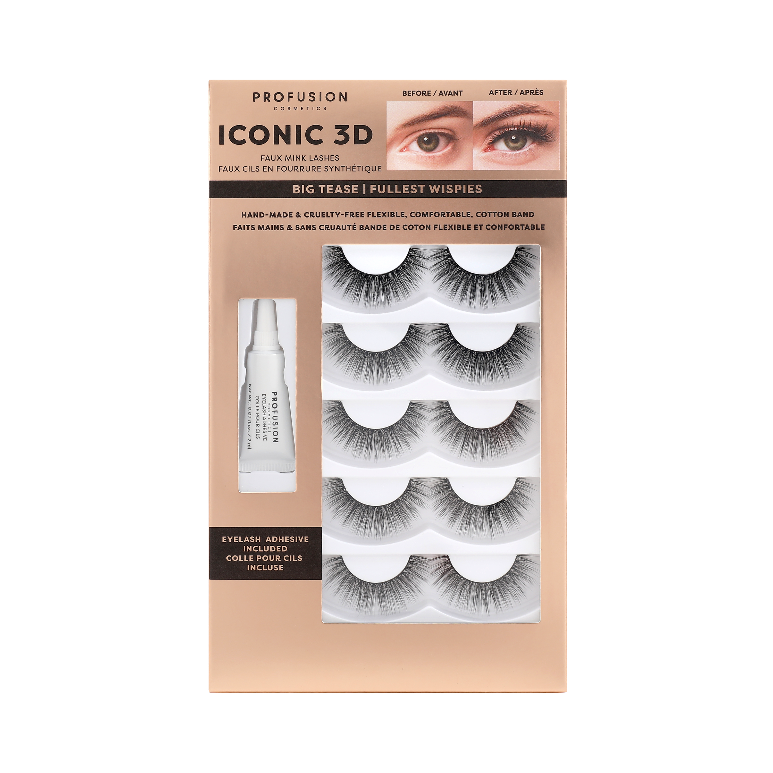 Iconic 3D Faux Mink Lashes