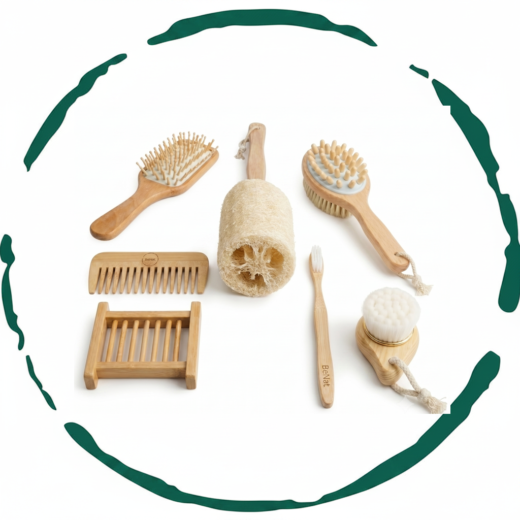 BENAT Zero-Waste Bath Accessories Bundle