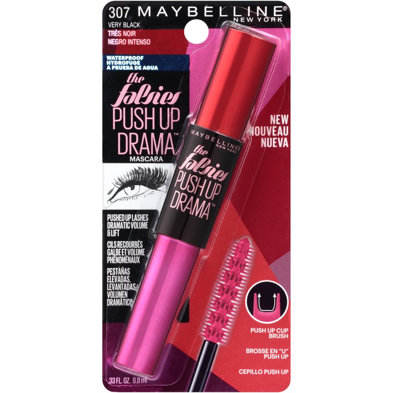 MAYBELLINE Máscara a prueba de agua The Falsies Push Up Drama