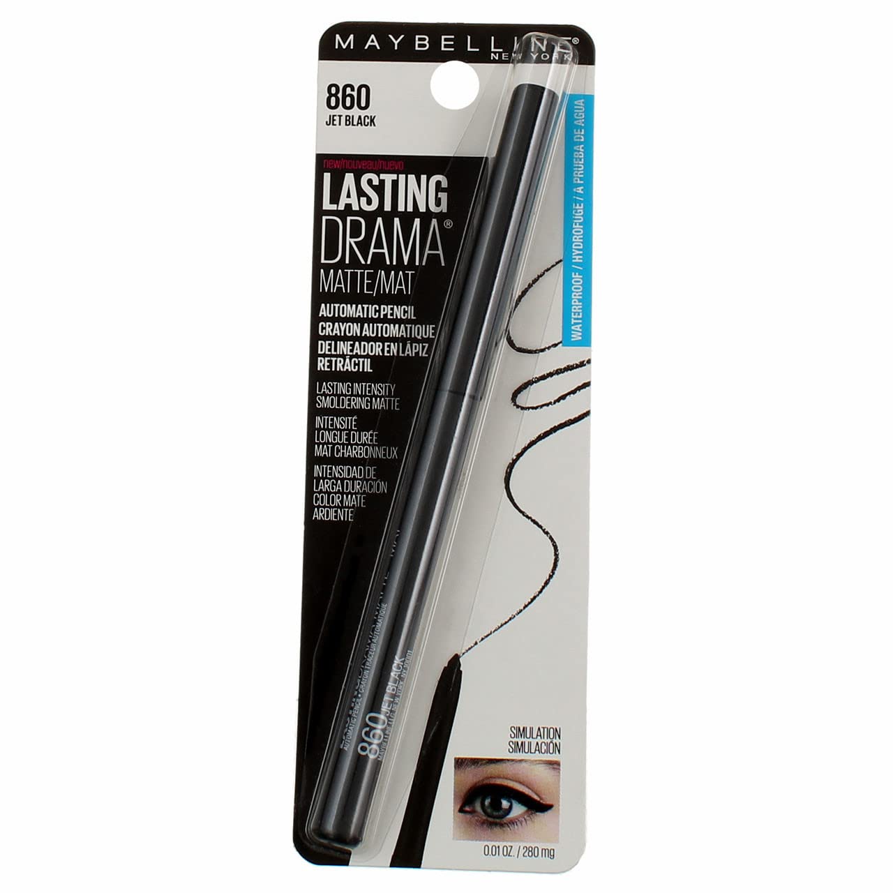 MAYBELLINE Lasting Drama Matte Eyeliner Makeup