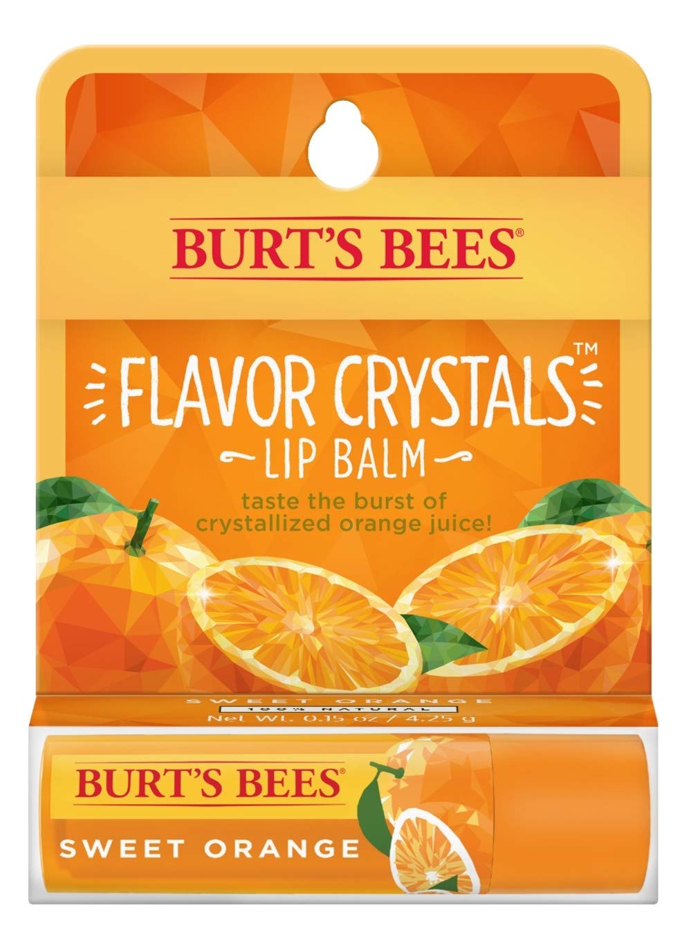Burt's Bees Flavor Crystals Bálsamo labial 100% natural