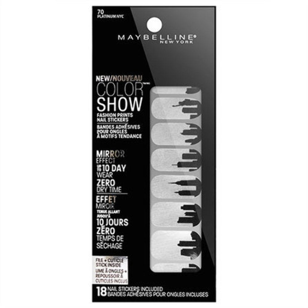 MAYBELLINE Color Show Fashion Print Nail Stickers