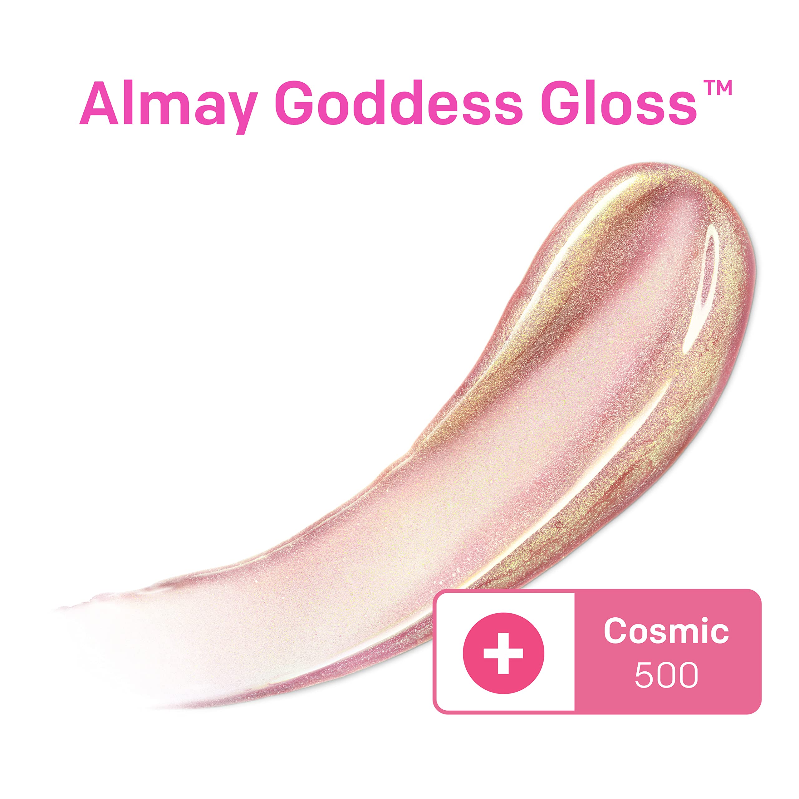 ALMAY Goddess Brillo de labios con purpurina no pegajosa