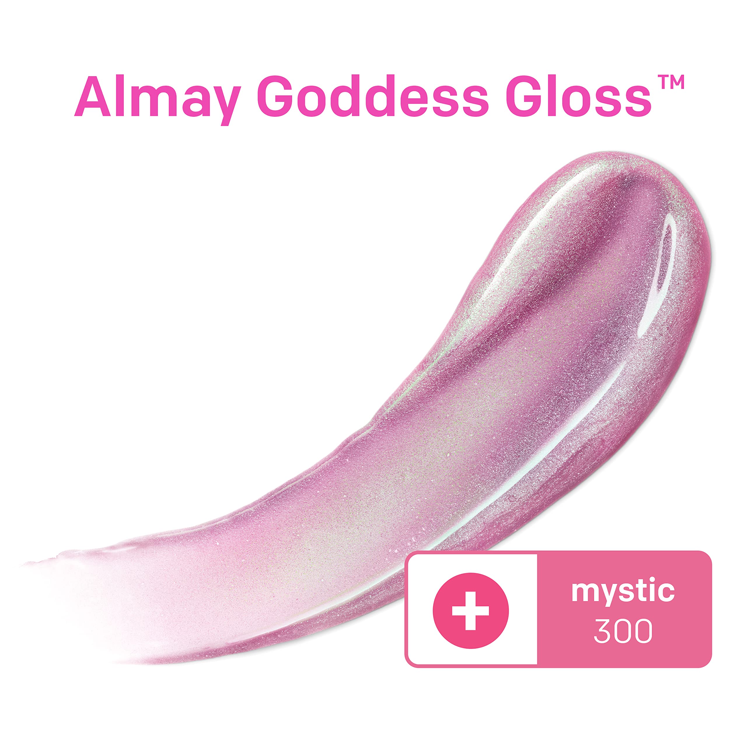 ALMAY Goddess Brillo de labios con purpurina no pegajosa