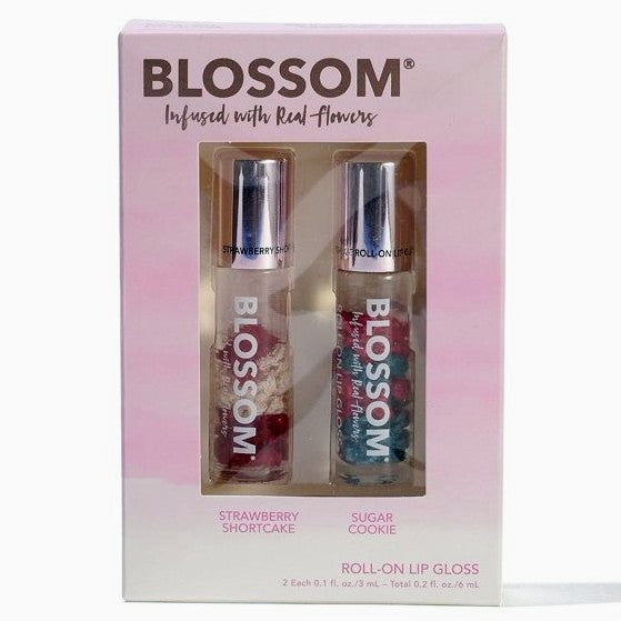 BLOSSOM Brillo de Labios Roll-On Infundido con Flores Reales