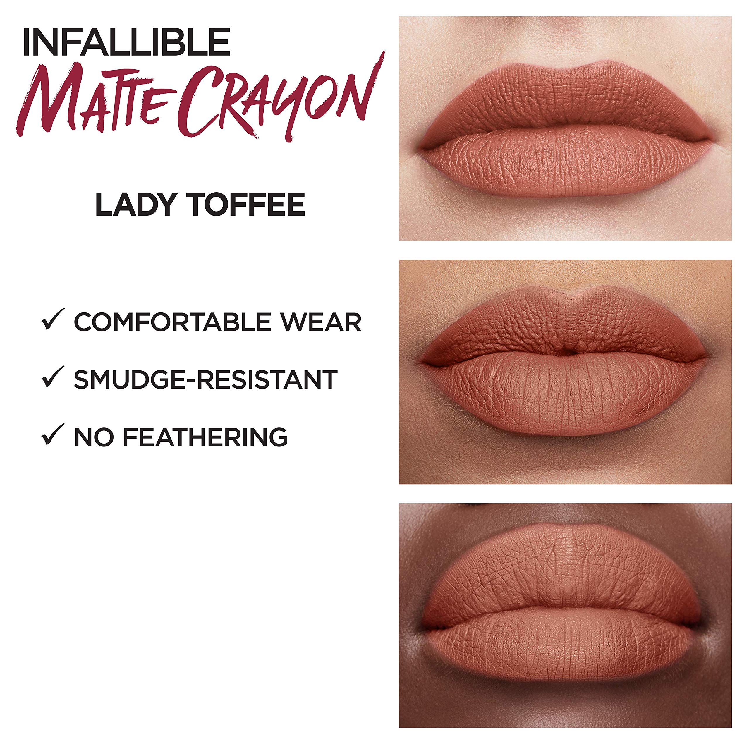L'OREAL Infallible Matte Lips Crayon - VIAI BEAUTY