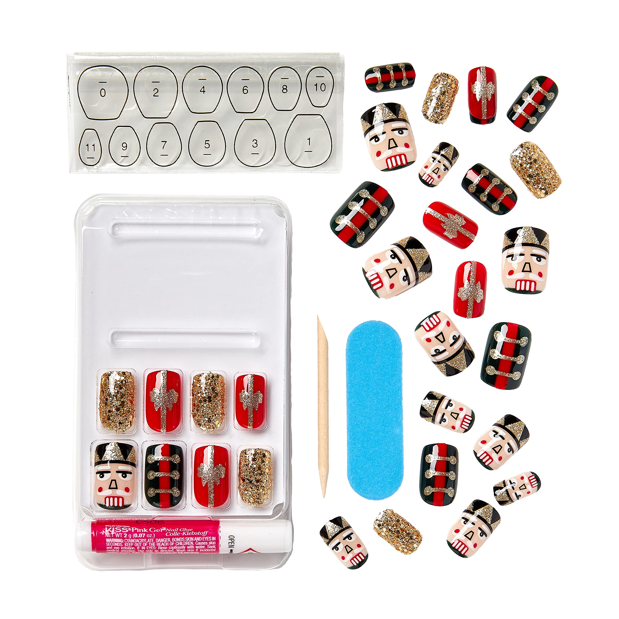 KISS Special Design Limited Christmas Edition 28 Holiday Nails